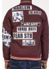 PLUS EIGHTEEN Herren Blouson in Bordeaux