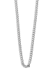 Adeliás Damen Halskette aus 925 Silber 42 cm in silber