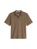 Marc O'Polo DfC Poloshirt Jersey Structure regular in Frozen Taupe