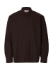 SELECTED HOMME Hemd 'Sinus' in braun