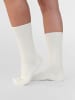 Erlich Textil  Socke 3er Pack Casual Cotton Gerippte Socken im 3er Pack in ecru