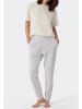 Schiesser Schlafanzug Hose Mix & Relax Cotton in Grau-Melange
