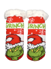 The Grinch The Grinch Hüttensocken Haussocken Kuschelsocken Socken in weiß/rot