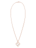 Elli Halskette 925 Sterling Silber Herz in Rosegold