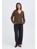 Fransa Strick-Cardigan langarm FRELISE Regular fit in Rain Drum Melange
