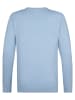 Petrol Industries Basic Pullover mit Rundhalsausschnitt Minocqua in Blau