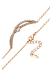 faina Women Charm Necklace in Rose Gold