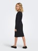KIDS ONLY Langarm Midikleid Jersey Kogbelfast in black