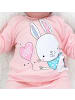 TupTam Baby Mädchen Langarmshirt Babyhose Outfit 2teilig in orange