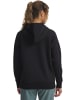 Under Armour Hoodie "Rival Shimmer Hoodie Fleece" in Schwarz