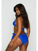 Moda Minx Bikinihose Irregular Hoop Tie in Azure Blue
