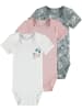 name it Baby Body kurzarm 3er Pack NBFBODY in pale mauve