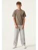 Garcia Basic T-Shirt Baumwolle Kurzarm in taupe grey