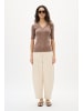 InWear Jerseytop DagnaIW Slim fit in Brown Puce Melange