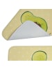 Mr. & Mrs. Panda duschmatte Avocado Kern ohne Spruch in Gelb Pastell