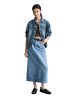 Marc O'Polo DENIM Jeansjacke oversize in Medium Blue
