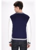 MO Men Jacket in navy offwhite