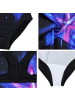 Aquarti Mädchen Badeanzug Chlorresistent Muscleback Wassersport in schwarz/blau
