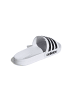 adidas Pantolette in white/core black/white