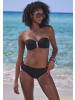 Buffalo Bügel-Bandeau-Bikini-Top in schwarz