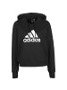 Adidas Sportswear Hoodie Badge Of Sport in schwarz / weiß