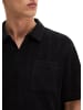 Marc O'Polo DfC Poloshirt loose in Schwarz