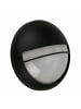 Licht-Erlebnisse Außen Wandlampe Ø 26 x (H)26 cm in Schwarz