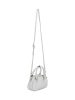 faina Women Handbag in Silver