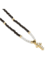 Luxenter Halskette Nyali mit 18 Karat Gelbgold-Finish – NYALI