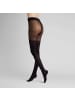 Hudson Feinstrumpfhose Little Hearts gemustert in Black