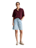 Marc O'Polo DENIM Strick-Poloshirt regular in Merlot Red