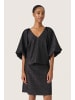 Soaked in Luxury SLCahlina Blouse Regular fit in Gun Metal