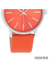 Oozoo Analog-Armbanduhr Oozoo Timepieces orange mittel (ca. 36mm)