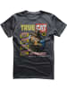Garfield T-Shirt "True Cat Cases Cover T-Shirt" in Grau