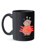 Mr. & Mrs. Panda Tasse Krebs Gefühlswelt mit Spruch in Schwarz