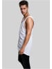 Urban Classics Urban Classics Herren Long Shaped Open Edge Loose Tank in white