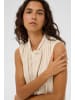 Soaked in Luxury Kurzarm-Bluse SLNadeya Gerade Passform in Oatmeal