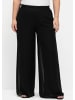 sheego Schlupfhose in schwarz