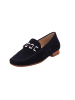 Sioux Mokassin Slipper in dunkelblau