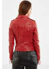 JILANI Damen Lederjacke in Rot