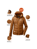 Killtec Steppjacke KOW 149 in Cognac