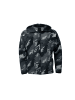 adidas Pullover ZNE All Over Print AOP Hoodie in Grau