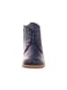 Esgano Damenschnürrstiefel warm flach Da.-Boot in  Blau