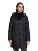 Betty Barclay Outdoorjacke mit abnehmbarer Kapuze in Schwarz
