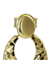 GoldDream Ohrringe Gold 333 Gelbgold - 8 Karat Oval Ohrstecker