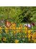 relaxdays 4-tlg. Beeteinfassung in Schwarz - (B)39 x (H)28,5 cm