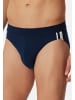 Schiesser Rio Slip / Unterhose 95/5 Stretch - Cotton in Dunkelblau