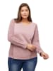 Ulla Popken Sweatshirt in Alt Rosa