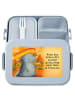 Mr. & Mrs. Panda Vesperdose Axolotl Tequila Design mit Spruch in Blau Pastell