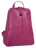 Samantha Look Rucksack echt Leder in pink